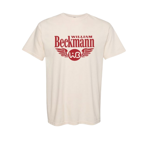 William Beckmann wings tee