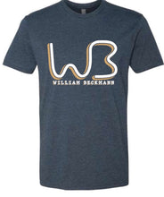 Load image into Gallery viewer, Navy  WB brand tee