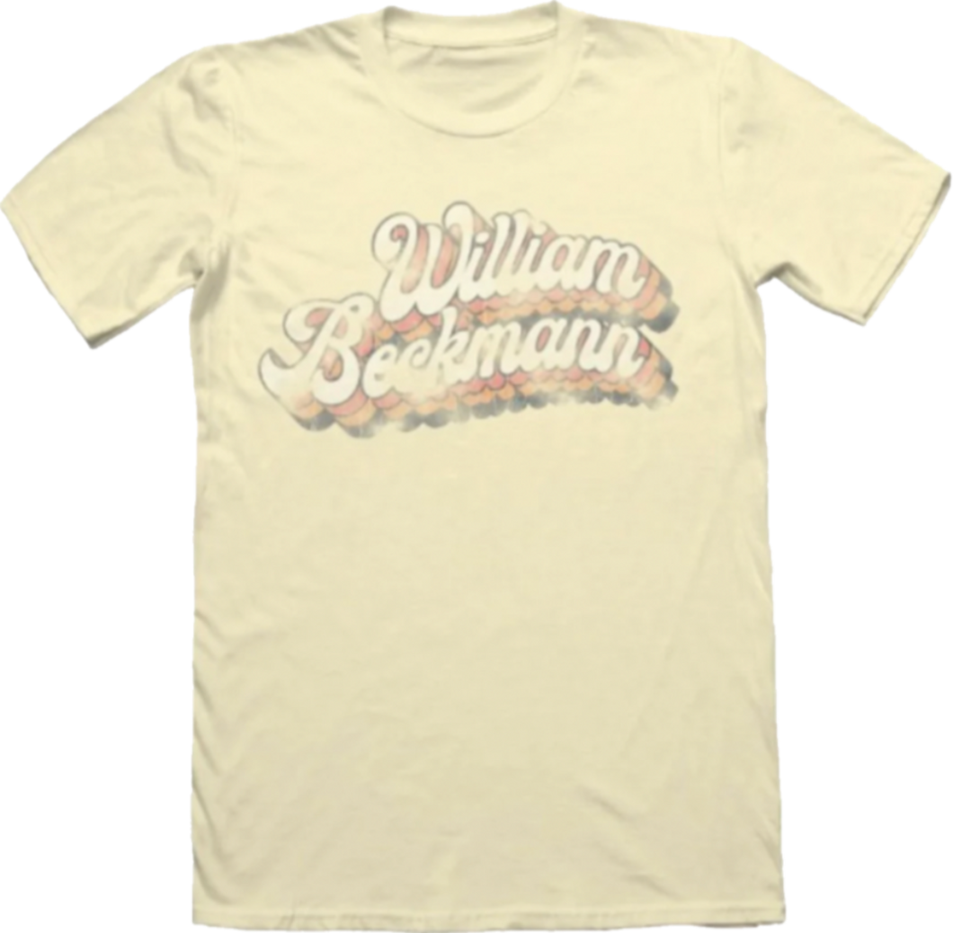 Yellow William Beckmann Retro Tee