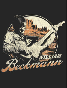William Beckman w/ guitar image tee