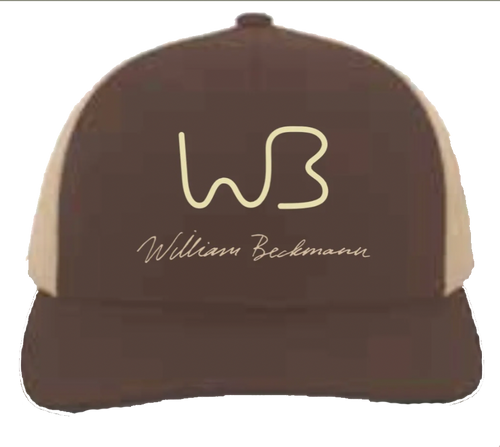Brown WB/William Beckmann cap