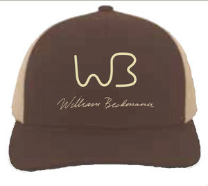 Brown WB/William Beckmann cap