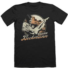 Load image into Gallery viewer, William Beckman w/ guitar image tee