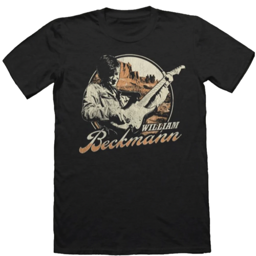 William Beckman w/ guitar image tee